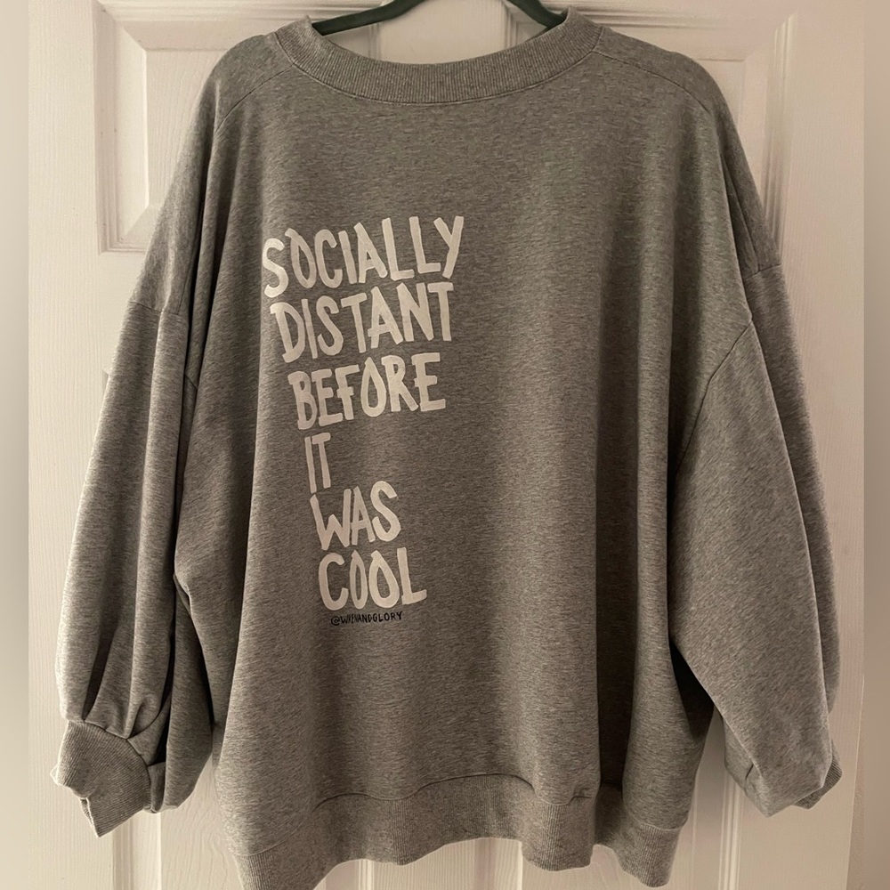 Wren and glory-Oversized sweat shirt
